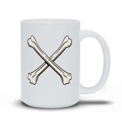 Unique Coffee Mug - Crossed Bones Coffee Mug