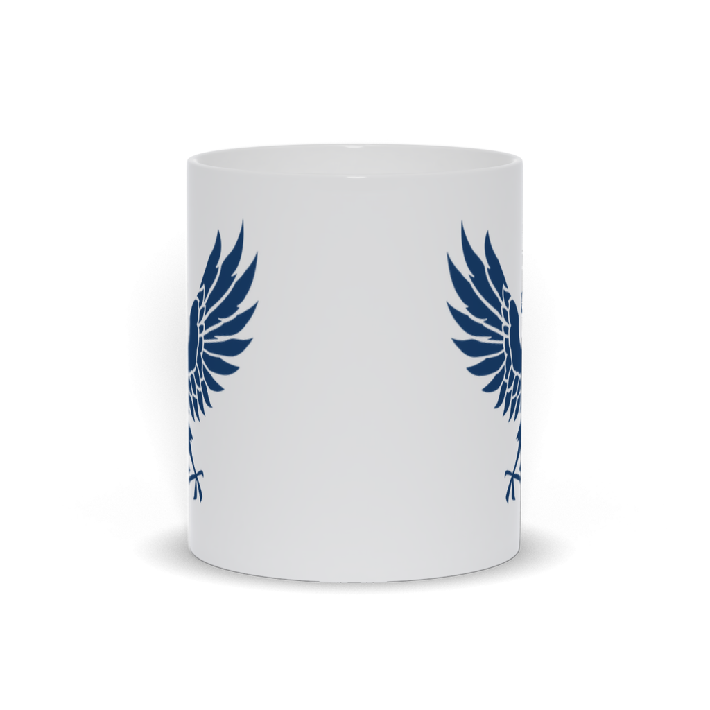 Animal Coffee Mug - Flat Bald Eagle Coffee Mug