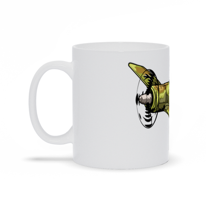 WWII German Focke-Wulf FW-190 Fighter Plane Coffee Mug