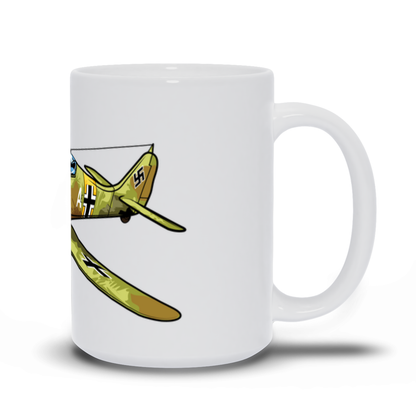 WWII German Focke-Wulf FW-190 Fighter Plane Coffee Mug