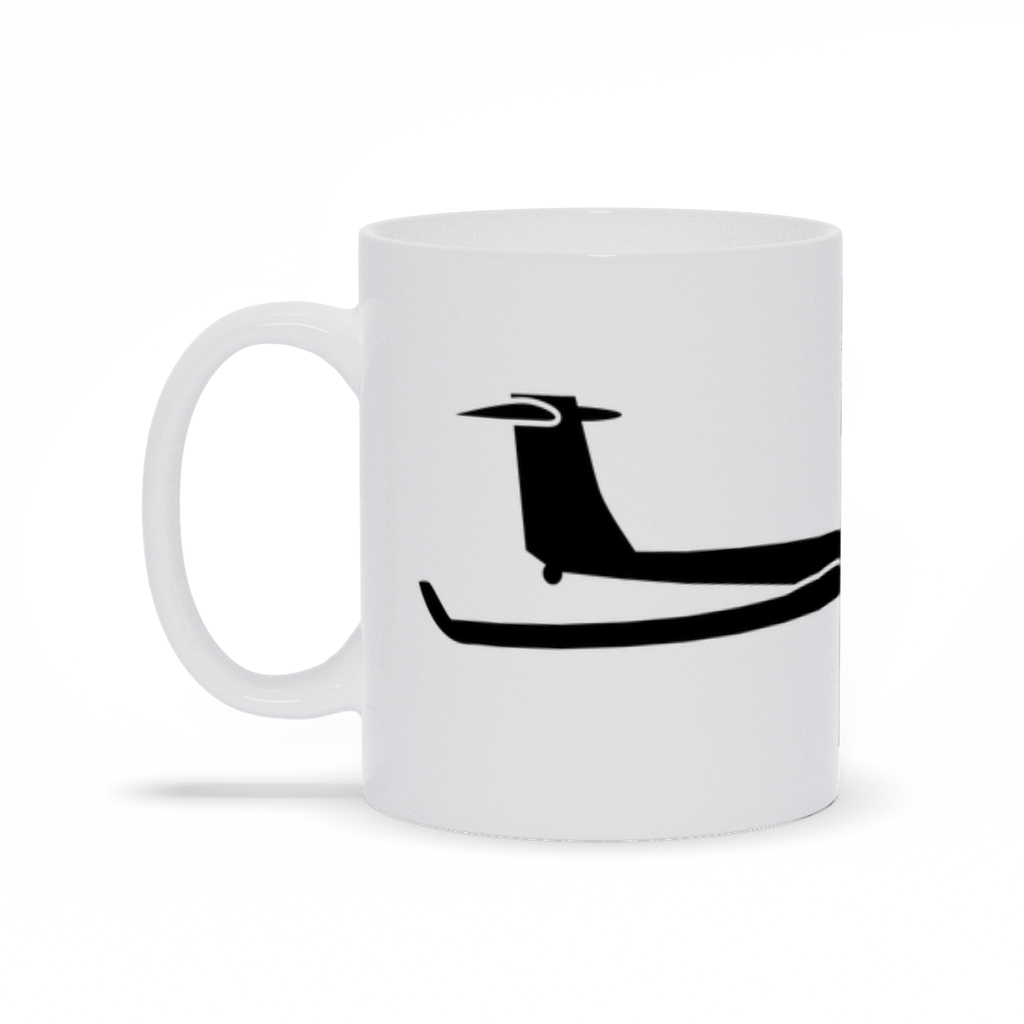 Airplane Coffee Mug - Gilder/Sailplane wrapped around a coffee mug