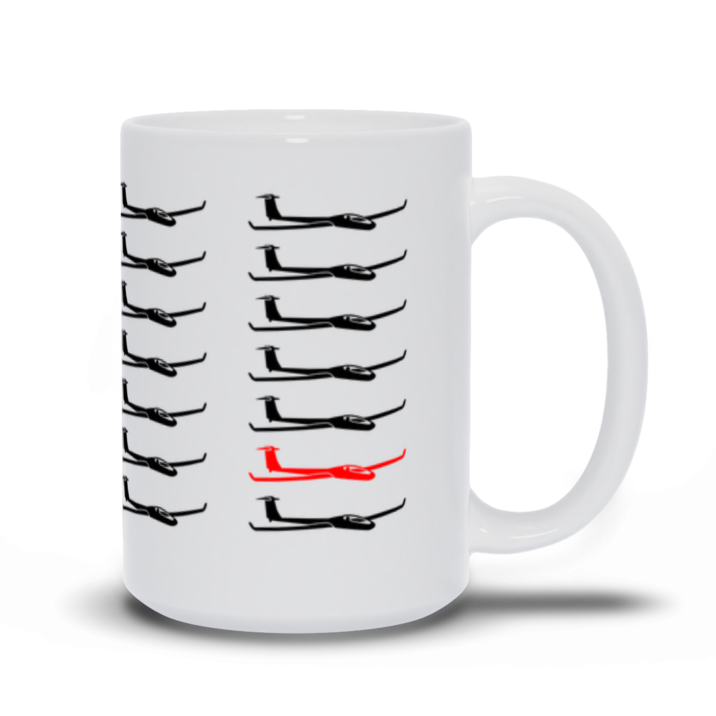 Airplane Coffee Mug - Gilder/Sailplane coffee mug