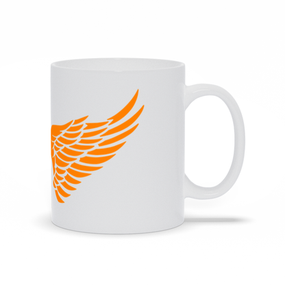 Unique Coffee Mug - Golden Wings Coffee Mug