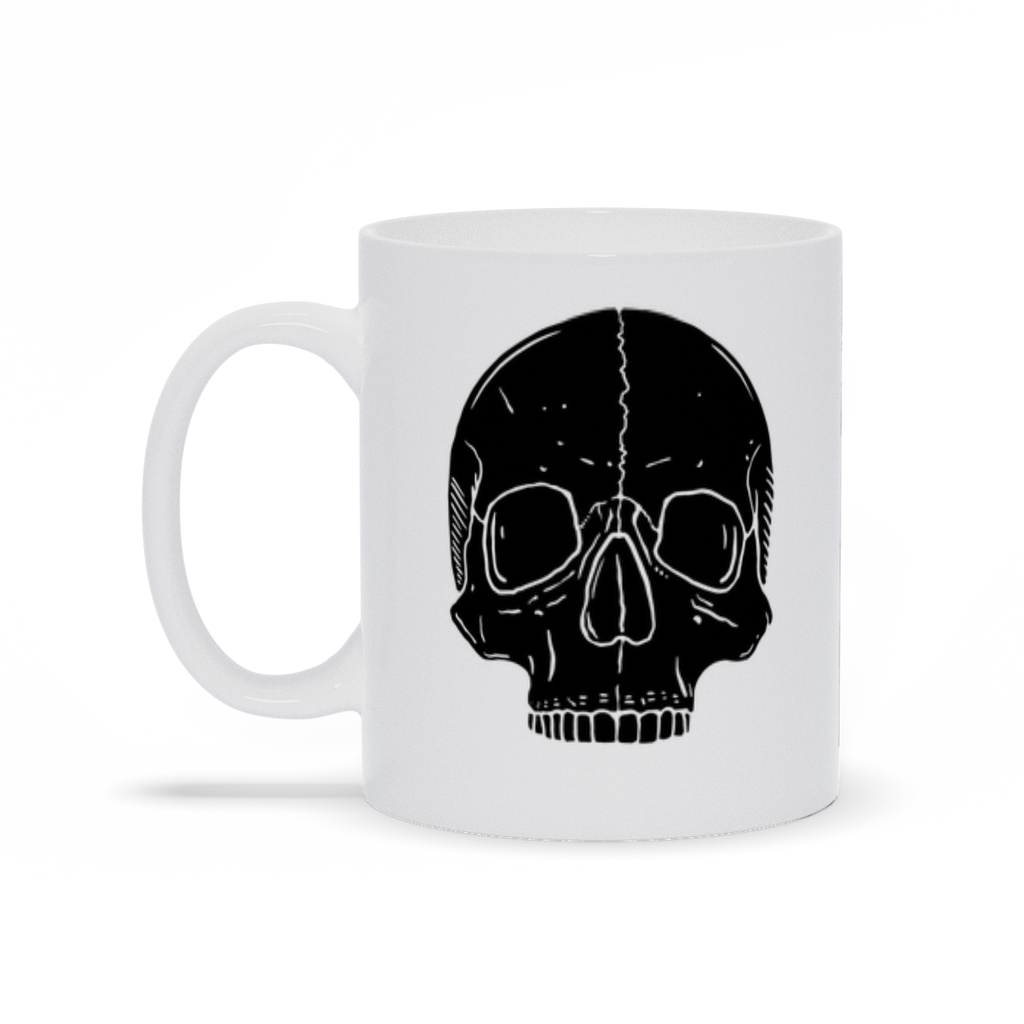 Unique Coffee Mug - Human Skull Coffee Mug