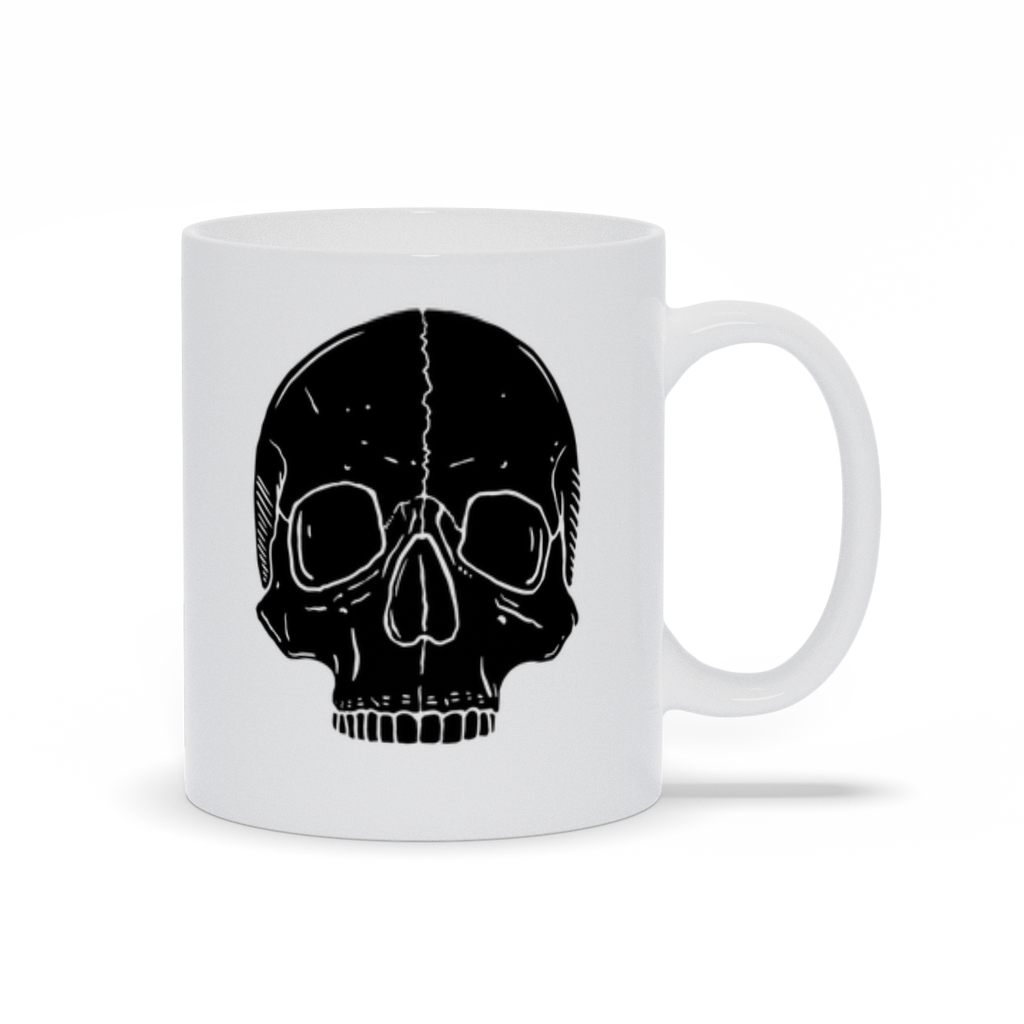 Unique Coffee Mug - Human Skull Coffee Mug