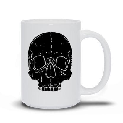 Unique Coffee Mug - Human Skull Coffee Mug