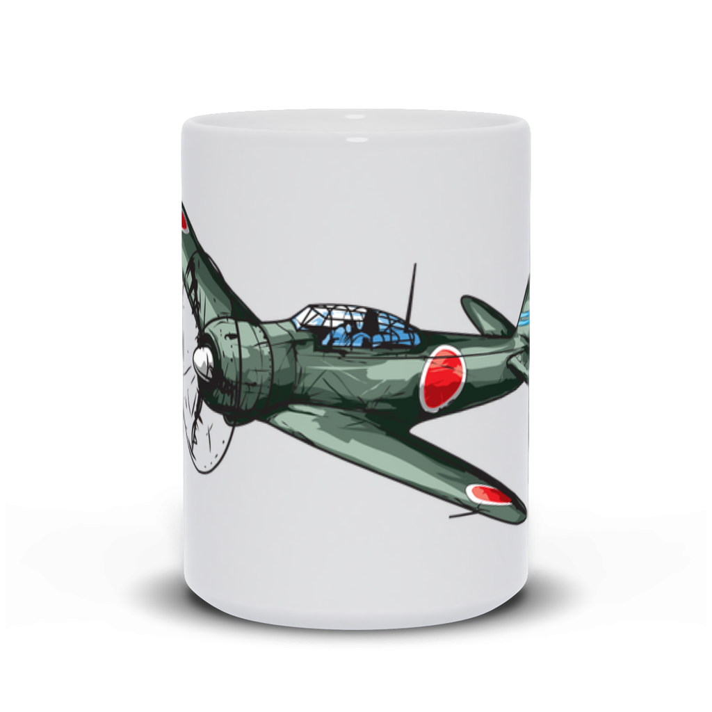 Military Coffee Mug - Japanese Zero Coffee Mug
