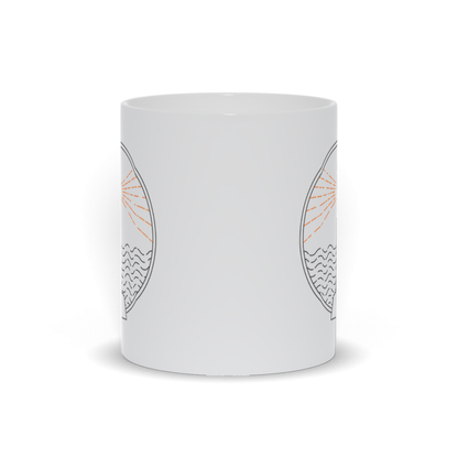 Outdoor Coffee Mug - Lighthouse Shining Light Coffee Mug