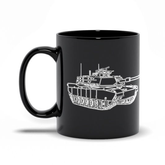 Military Coffee Mug - M1 Abrams US Army Tank Coffee Mug