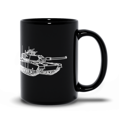 Military Coffee Mug - M1 Abrams US Army Tank Coffee Mug