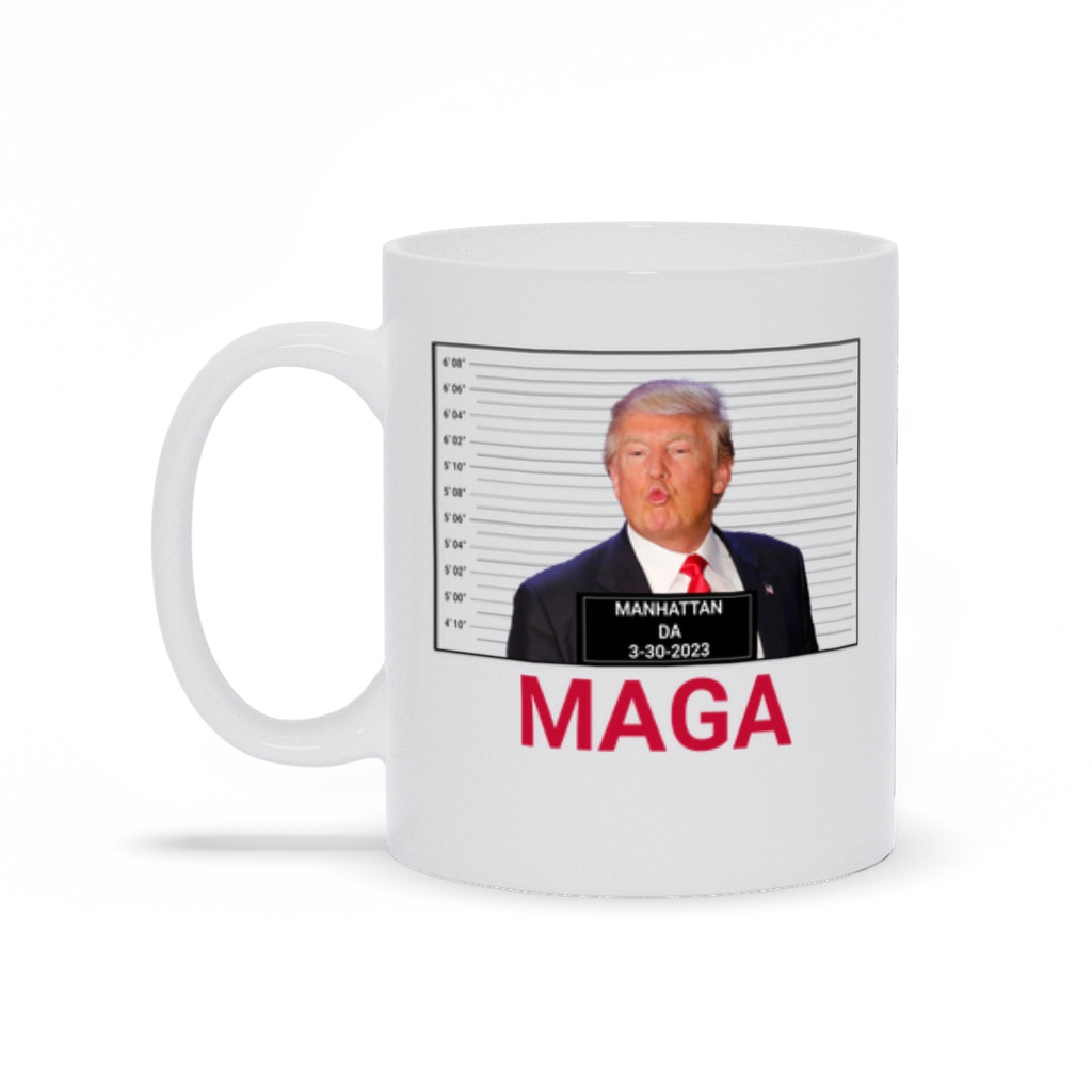 Trump Indictment Mug - Trump Kissing Image with MAGA