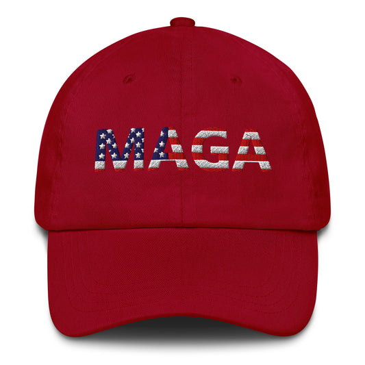 MAGA (Make America Great Again) Dad Hat Red