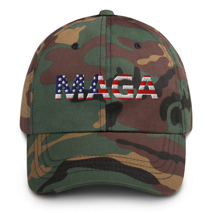 MAGA (Make America Great Again) Dad Hat Camo