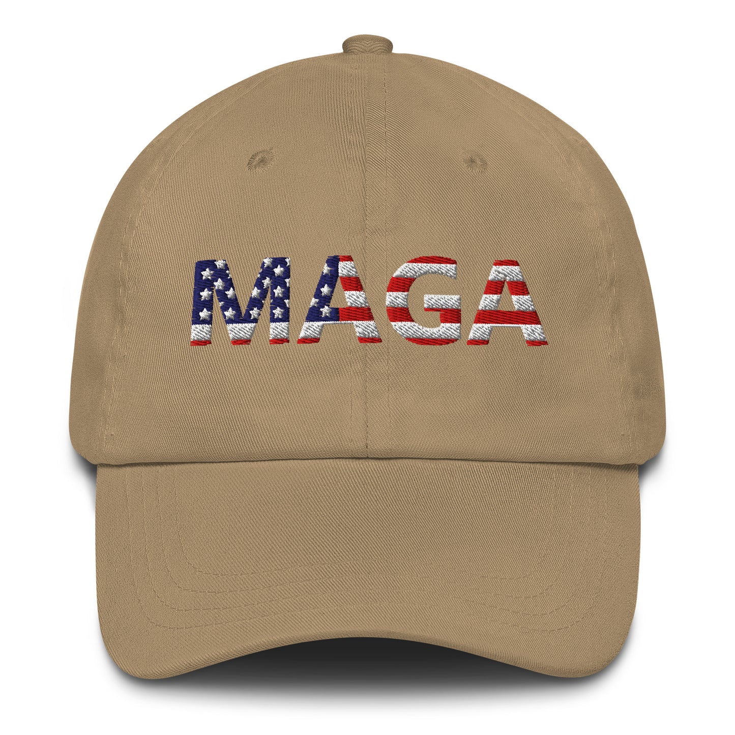 MAGA (Make America Great Again) Dad Hat Khaki