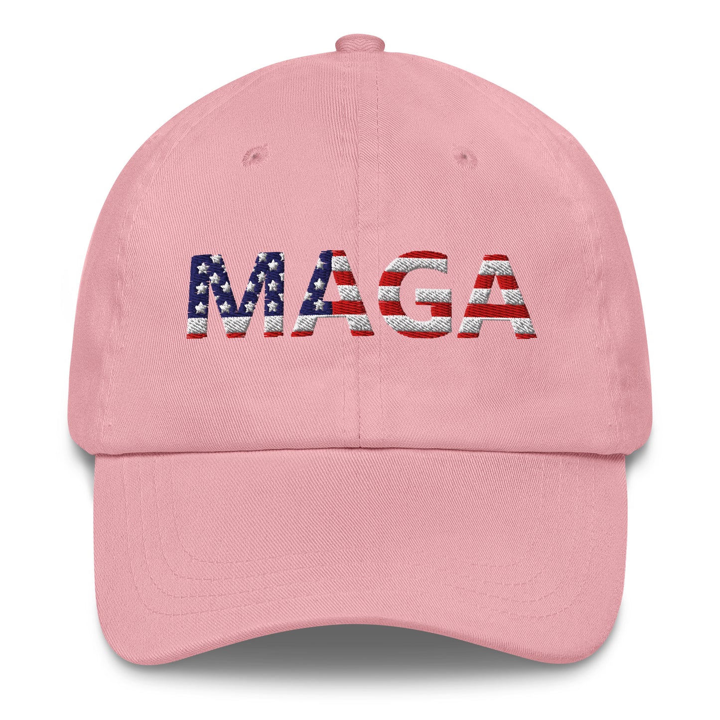 MAGA (Make America Great Again) Dad Hat Pink