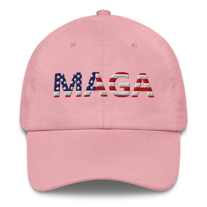 MAGA (Make America Great Again) Dad Hat Pink