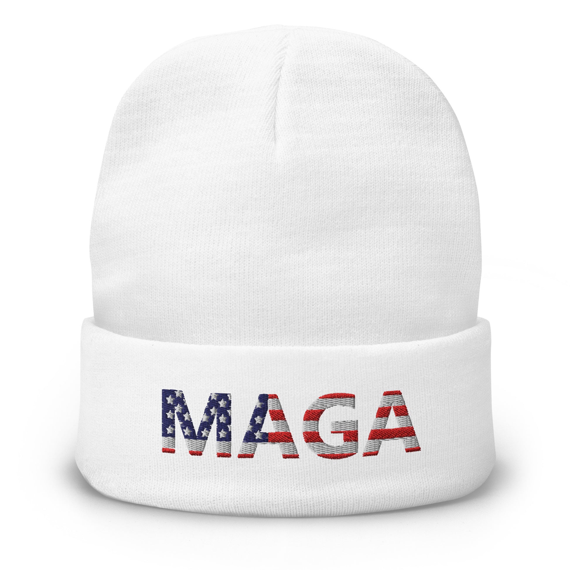 MAGA (Make America Great Again) Beanie White