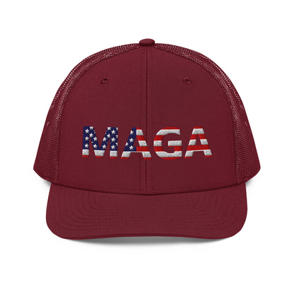 MAGA (Make America Great Again) Richardson Hat Cardinal