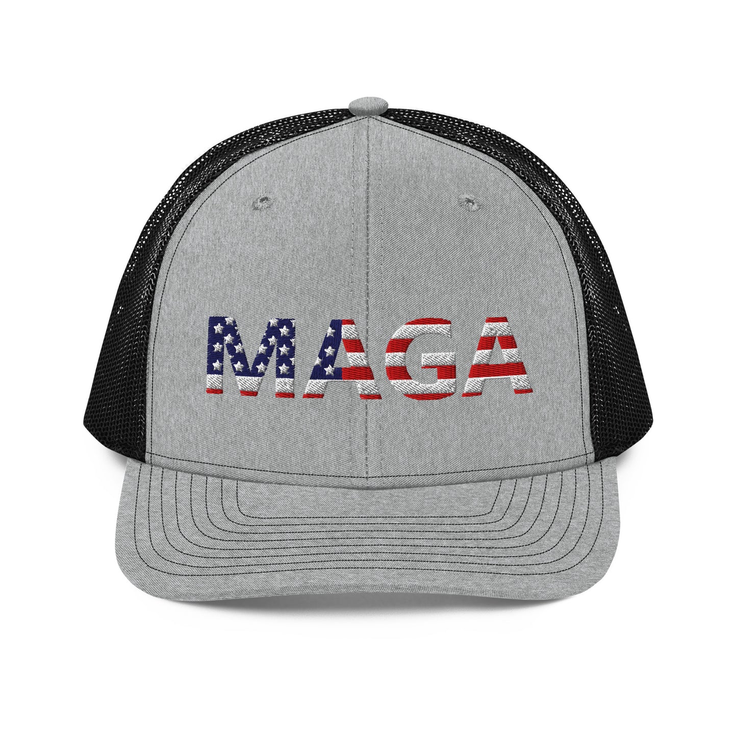 MAGA (Make America Great Again) Richardson Hat Grey/Black