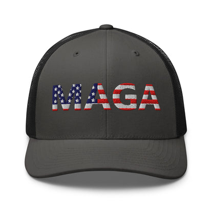 MAGA (Make America Great Again) Hat Charcoal Black