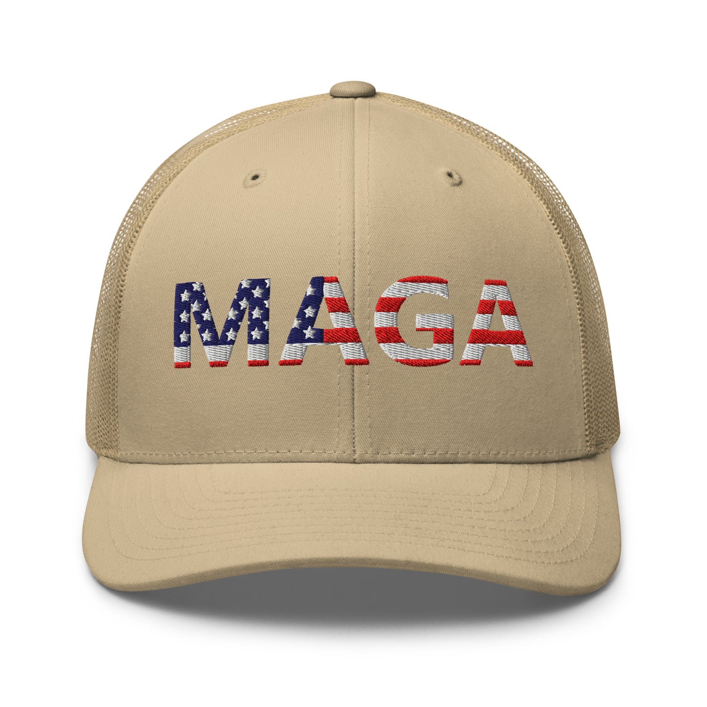 MAGA (Make America Great Again) Hat Red Khaki