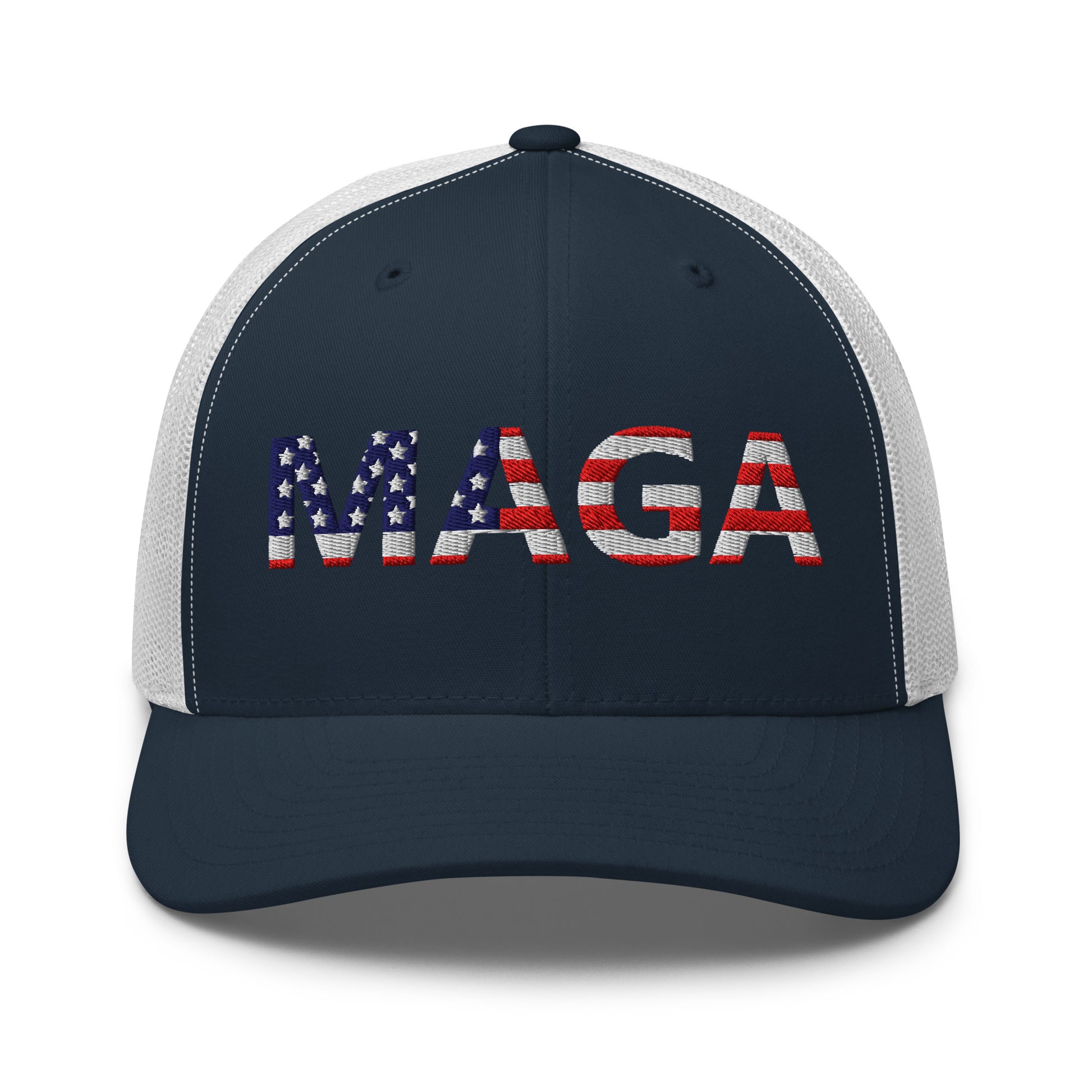 MAGA (Make America Great Again) Hat Navy White