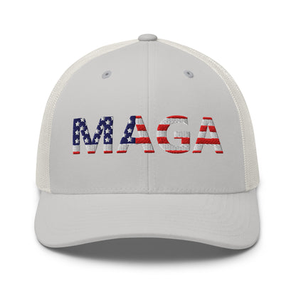 MAGA (Make America Great Again) Hat Silver