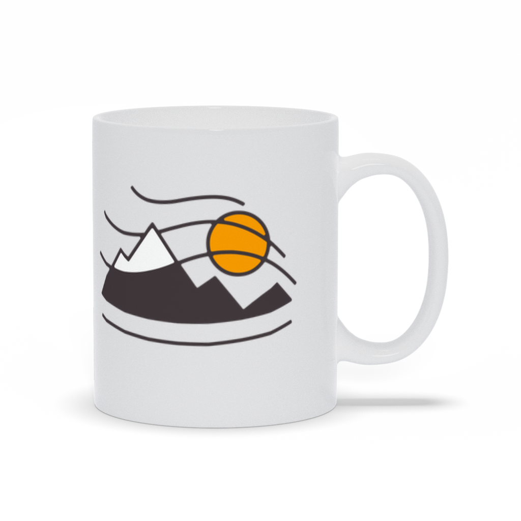 Outdoor Coffee Mug - Mountains Wind and Sun Coffee Mug