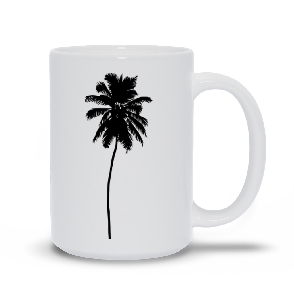 Palm Tree Coffee Mug - Coffee Mug With Palm Tree Image