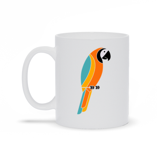 Animal Coffee Mug - Parrot Coffee Mug