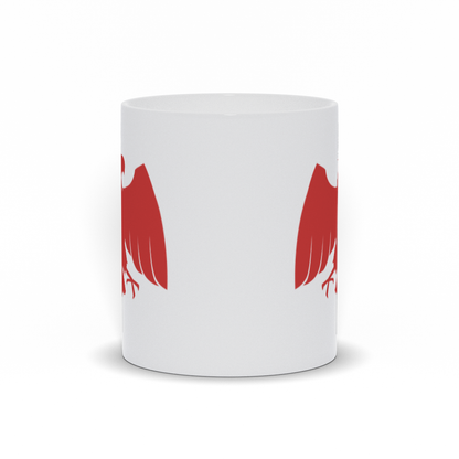 Animal Coffee Mug - Red War Eagle on Coffee Mug