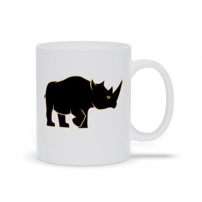 Animal Coffee Mug - Rhino Coffee Mug