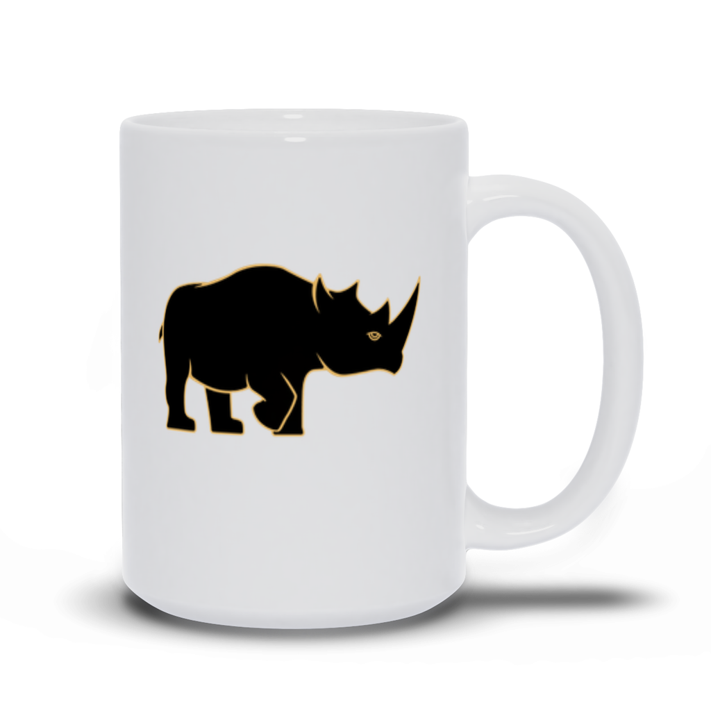 Animal Coffee Mug - Rhino Coffee Mug