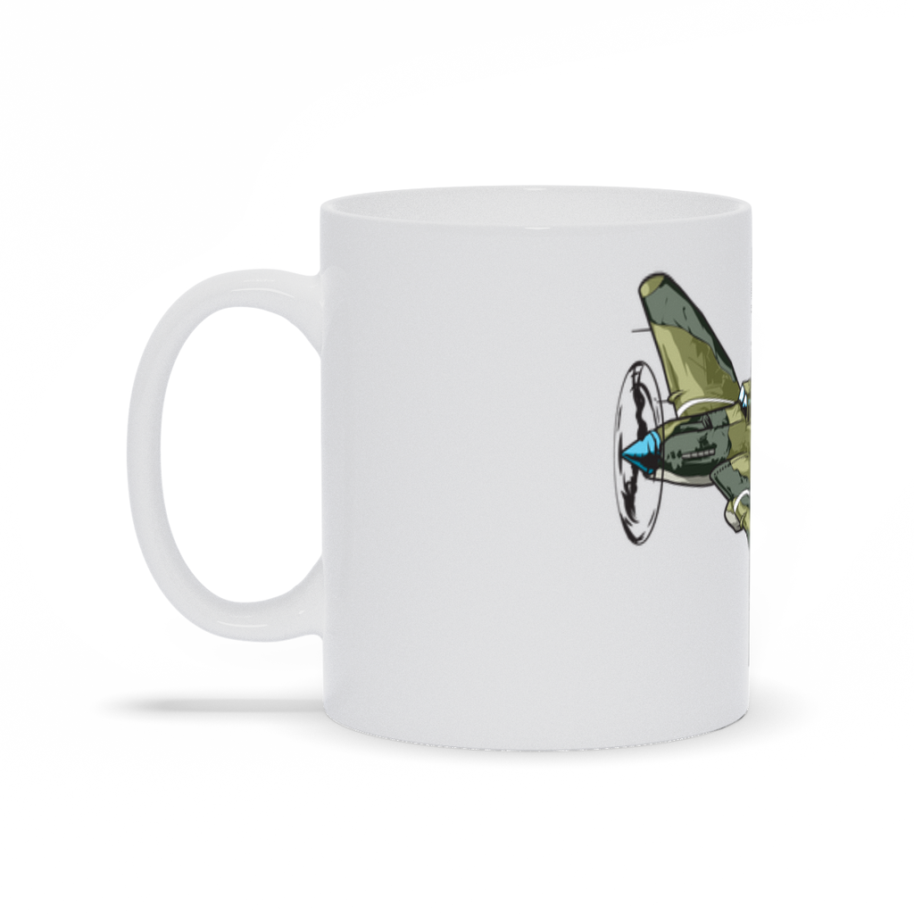 Military Coffee Mug - WWII Russian Schturmovik Airplane Coffee Mug