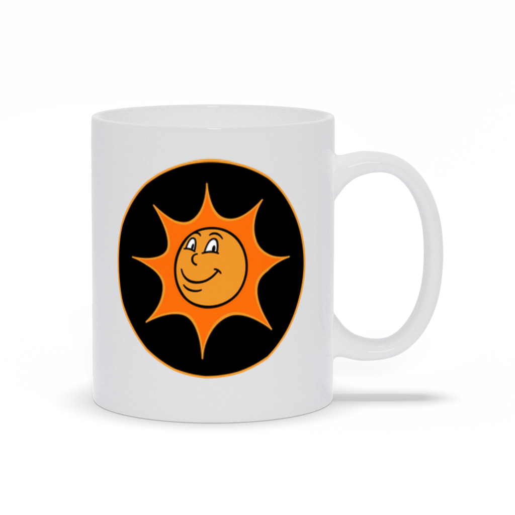 Outdoor Coffee Mug - Smiling Sun Coffee Mug