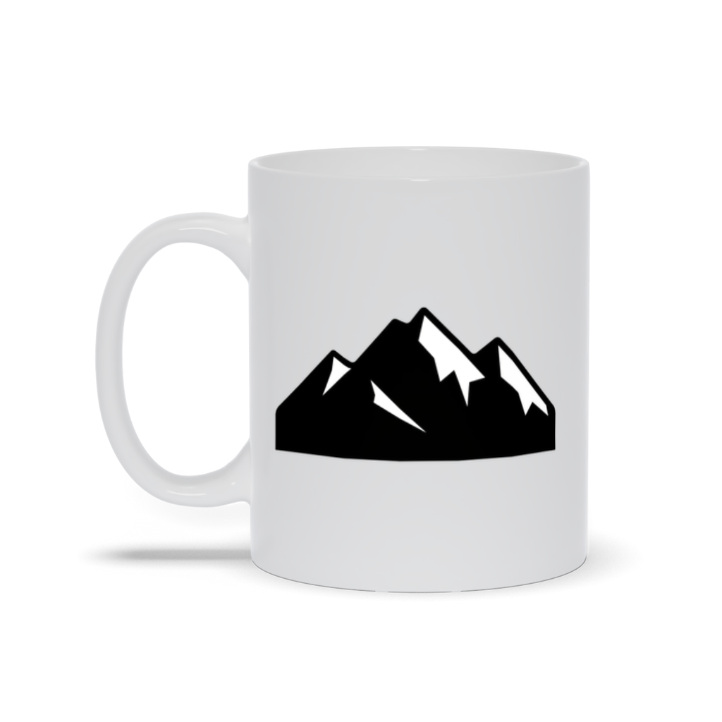 Mountain Coffee Mug - Snow Capped Mountain Landscape Coffee Mug