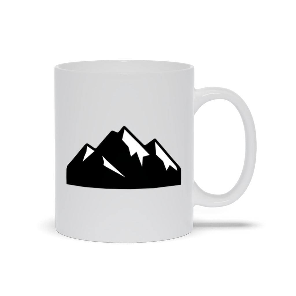 Mountain Coffee Mug - Snow Capped Mountain Landscape Coffee Mug