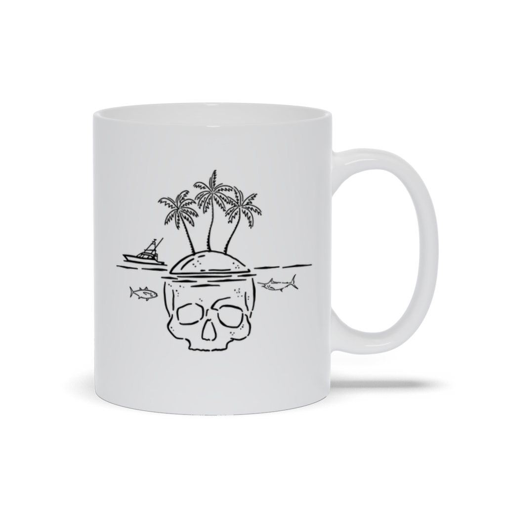 Fishing Coffee Mug - Stranded On Island Fishing Coffee Mug