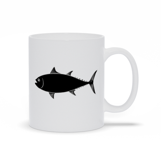 Animal Coffee Mug - Tuna Fish on a coffee mug