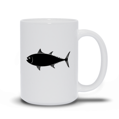 Animal Coffee Mug - Tuna Fish on a coffee mug