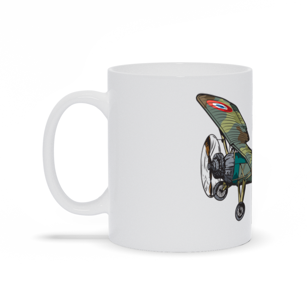 Airplance Coffee Mug - WWI French Warplane Coffee Mug