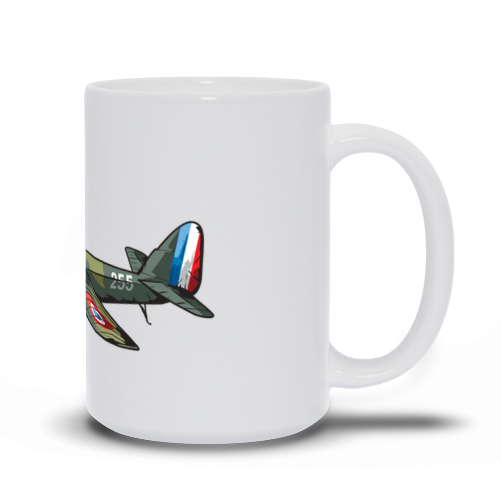 Airplance Coffee Mug - WWI French Warplane Coffee Mug