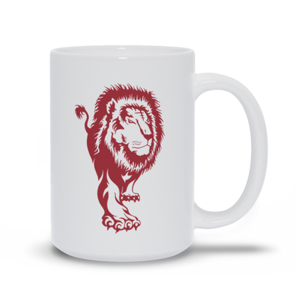 Animal Coffee Mug - Walking Lion Coffee Mug