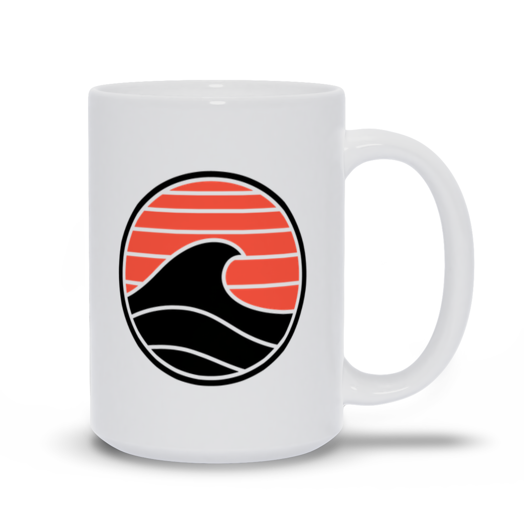 Animal Coffee Mug - It could be a whale or wave coffee mugAnimal Coffee Mug - It could be a whale or wave coffee mug