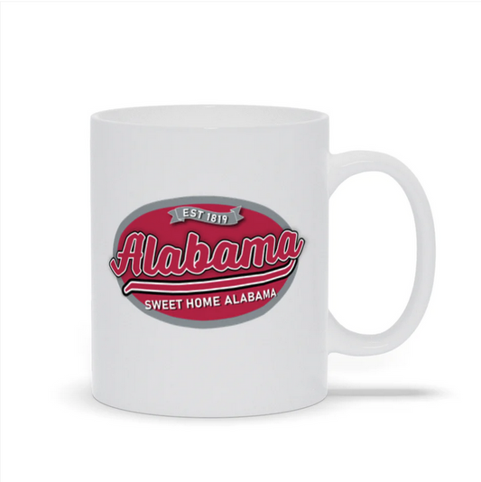 Alabama Home Sweet Home Logo Coffee Mug