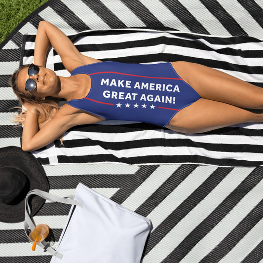 Make America Great Again! One-Piece Swimsuit