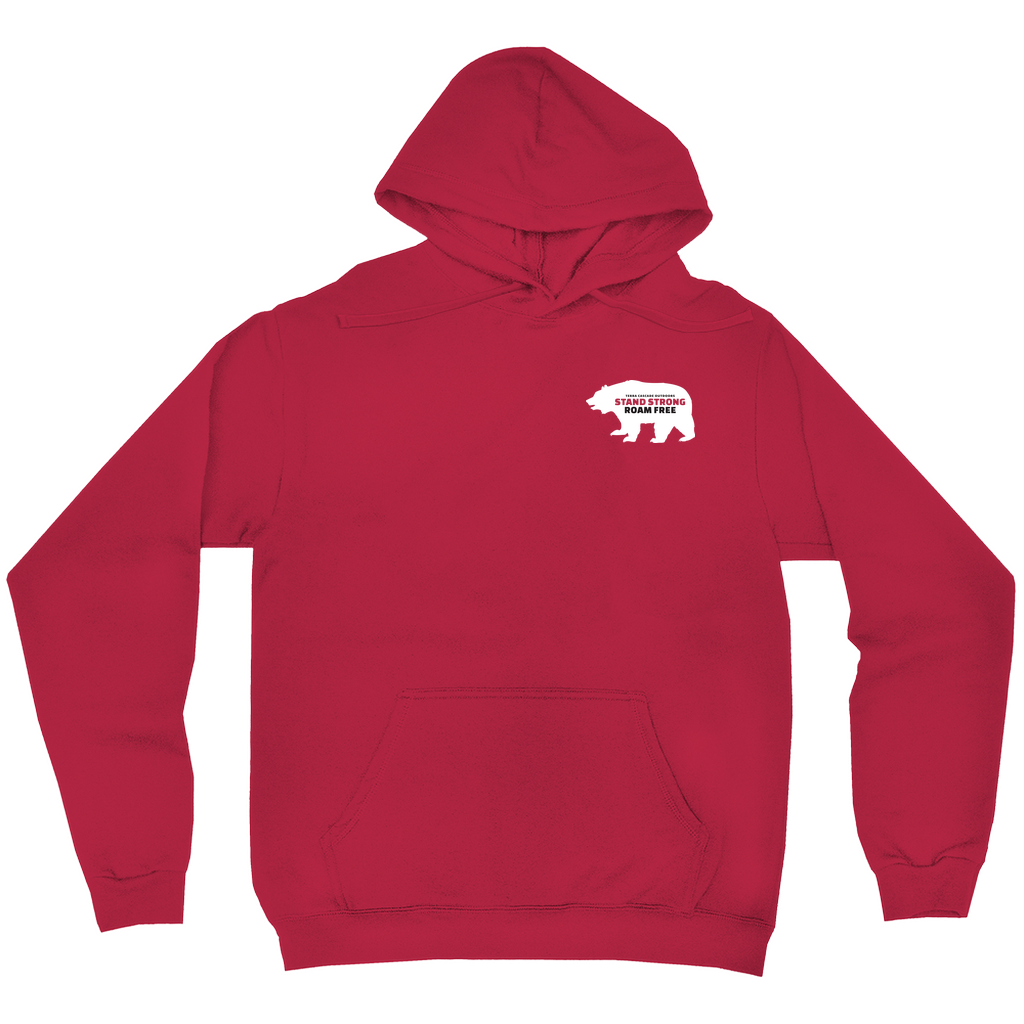 The Stand Strong, Roam Free Bear Hoodie by Terra Cascade Outdoors