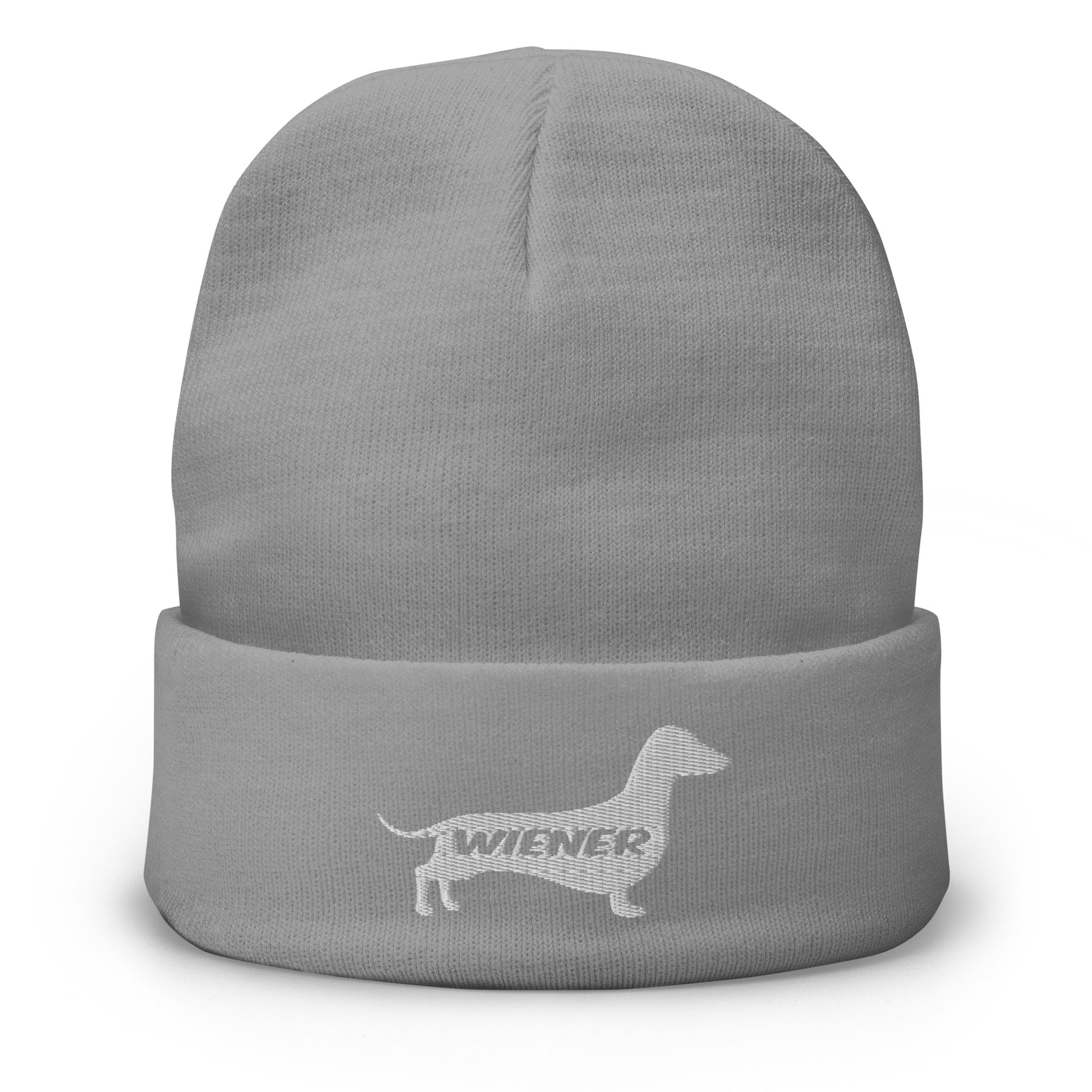 Dachshund Wiener Dog Beanie Gray