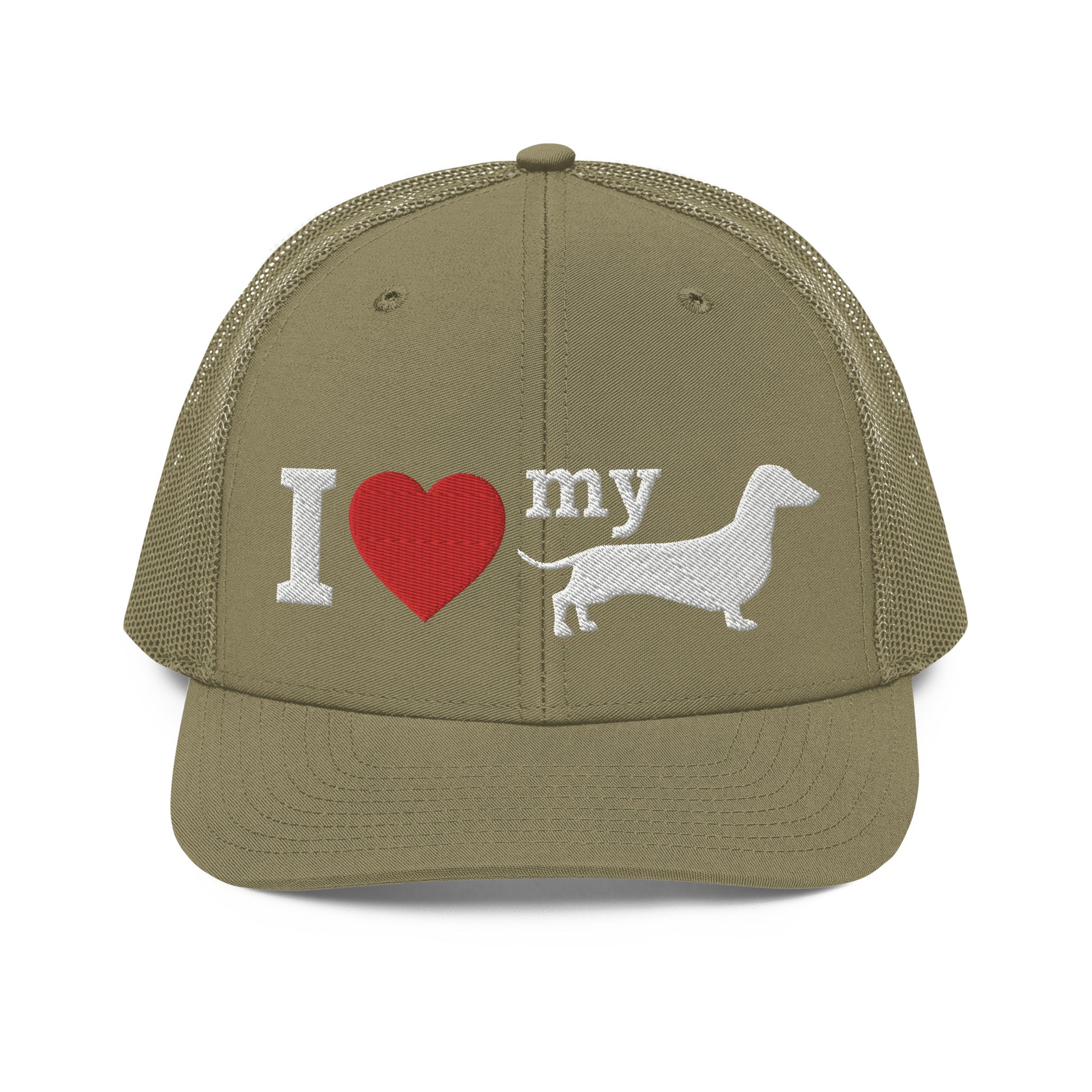 I Love My Dachshund Hat Loden