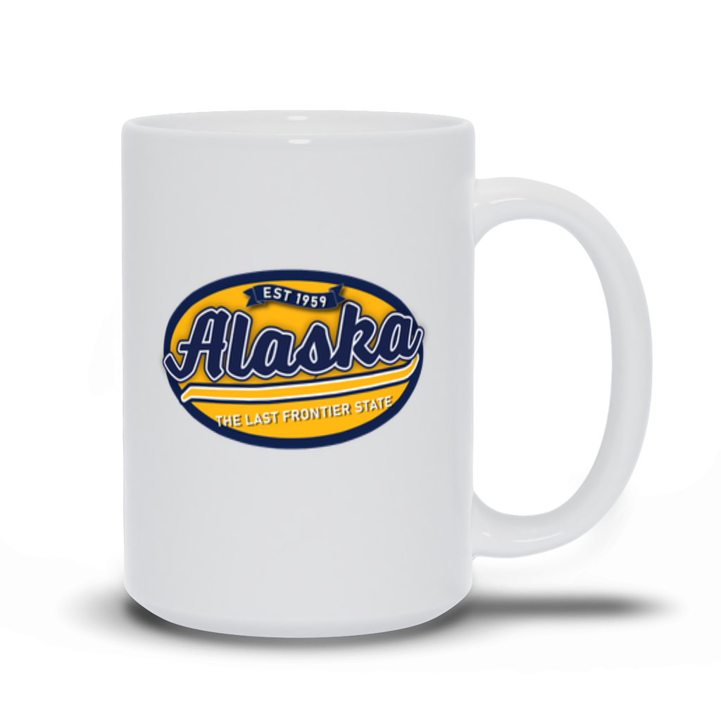 Alaska The Last Frontier State Coffee Mug